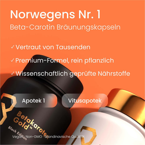 Betakaroten Gold Black